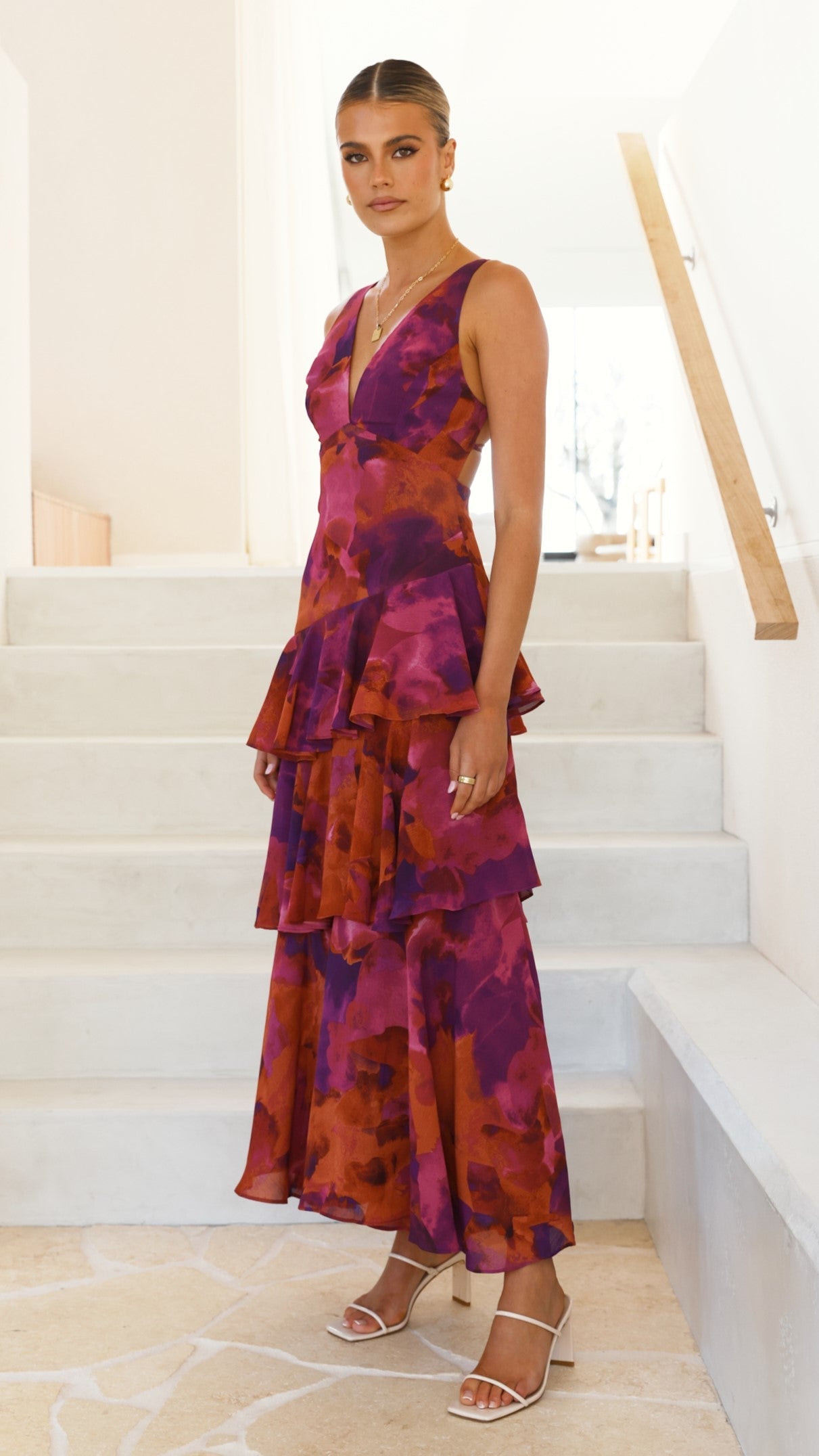 Violet Flame Dress