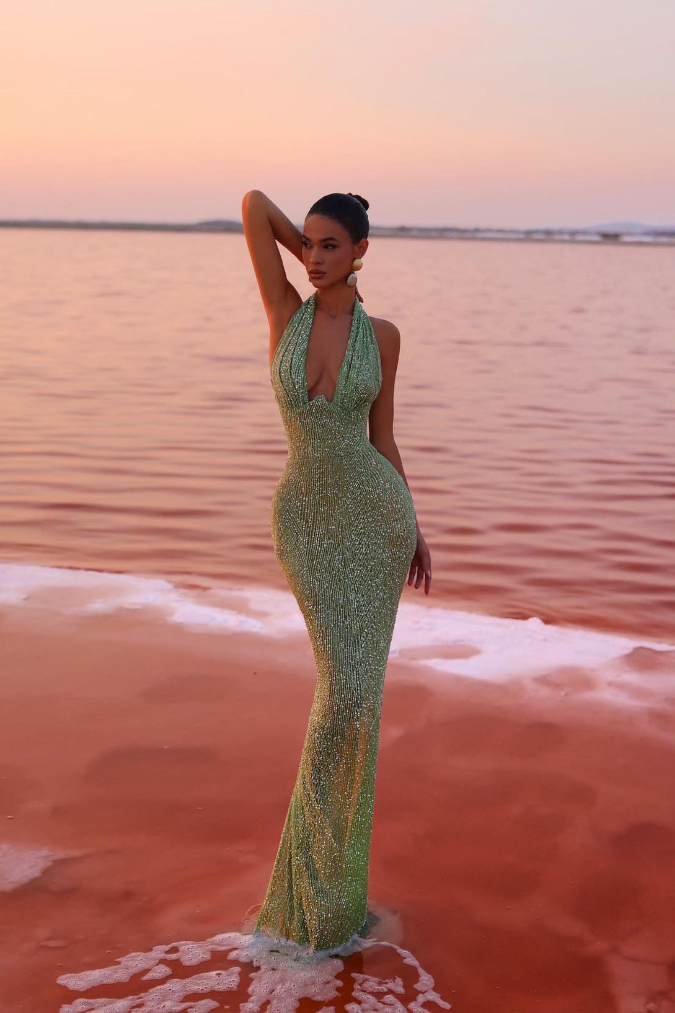 Emerald Goddess Dress
