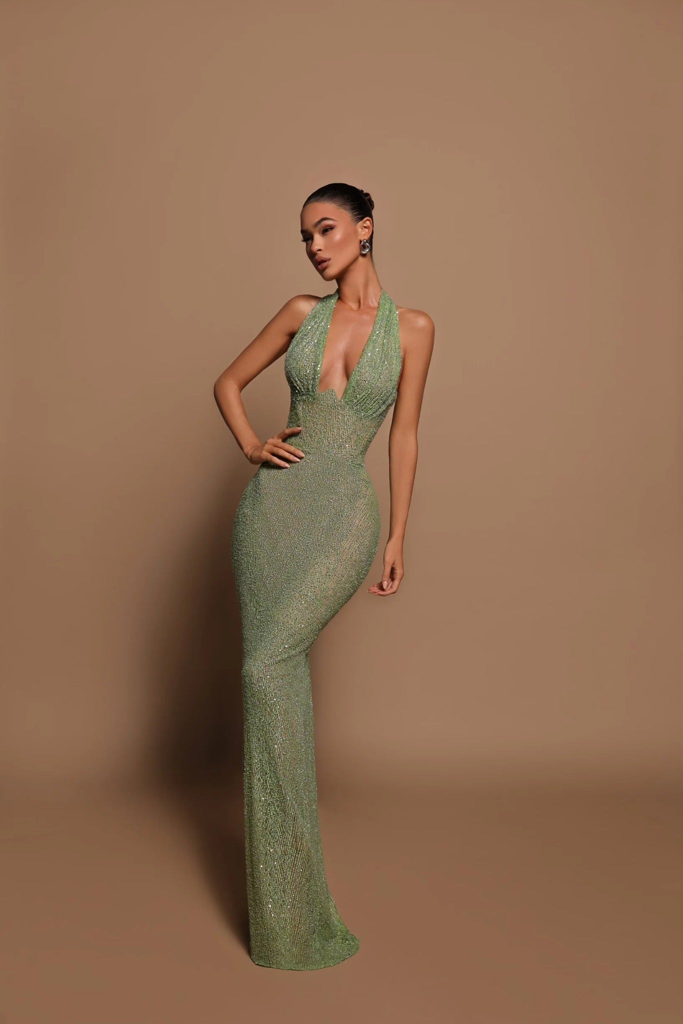 Emerald Goddess Dress