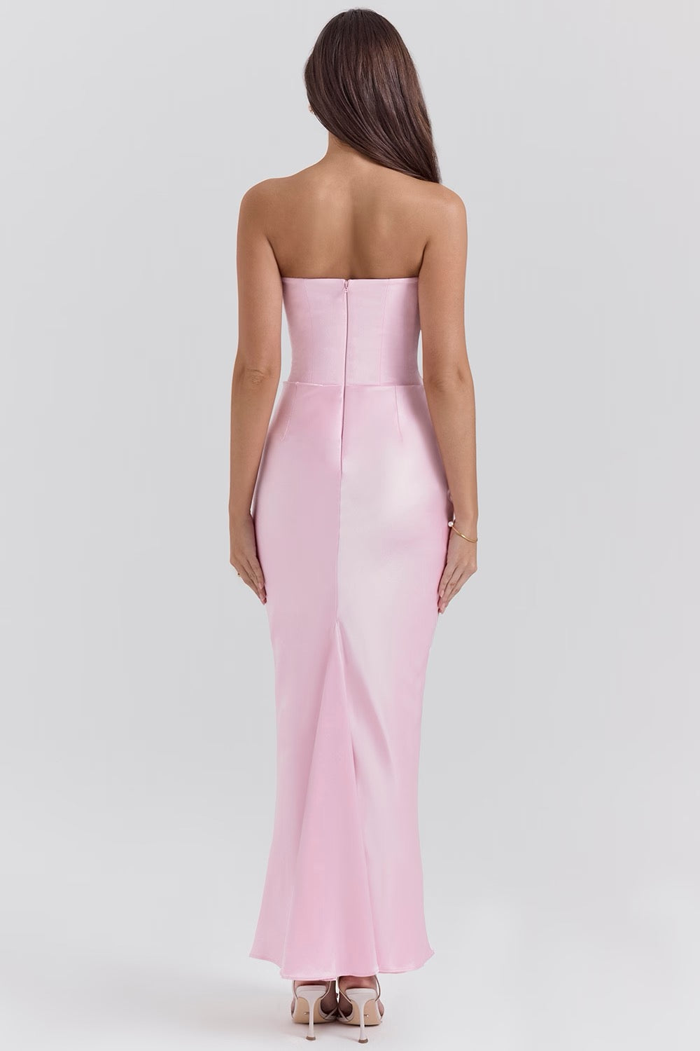 Noir Sculpt Gown Maxi Dress