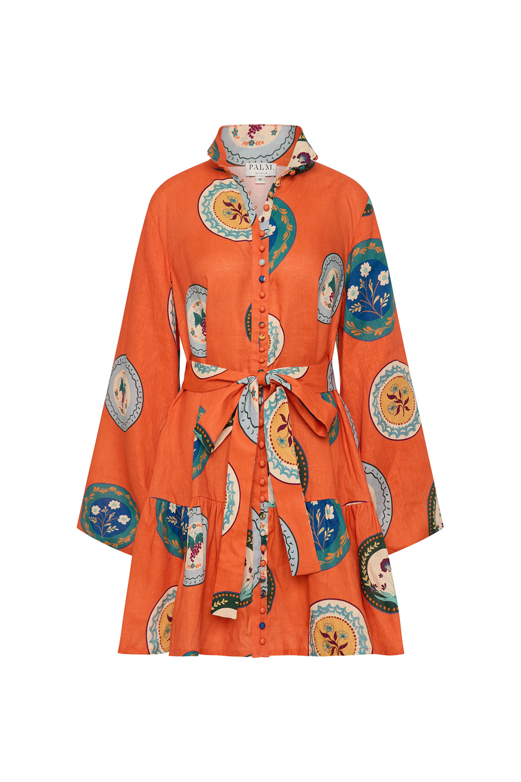 Serena Terracotta Dress