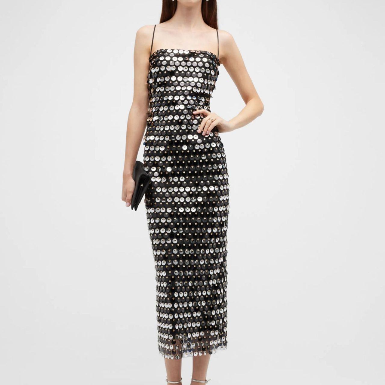 Rio Sunset Sequin Dress - Pink