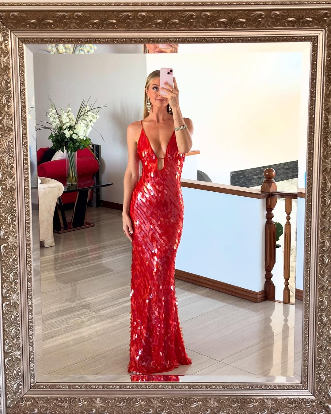 Sienna Sequin Slip Gown