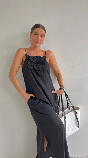 Flor de Janeiro Linen Dress