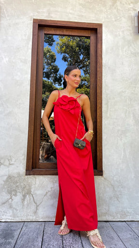 Flor de Janeiro Linen Dress
