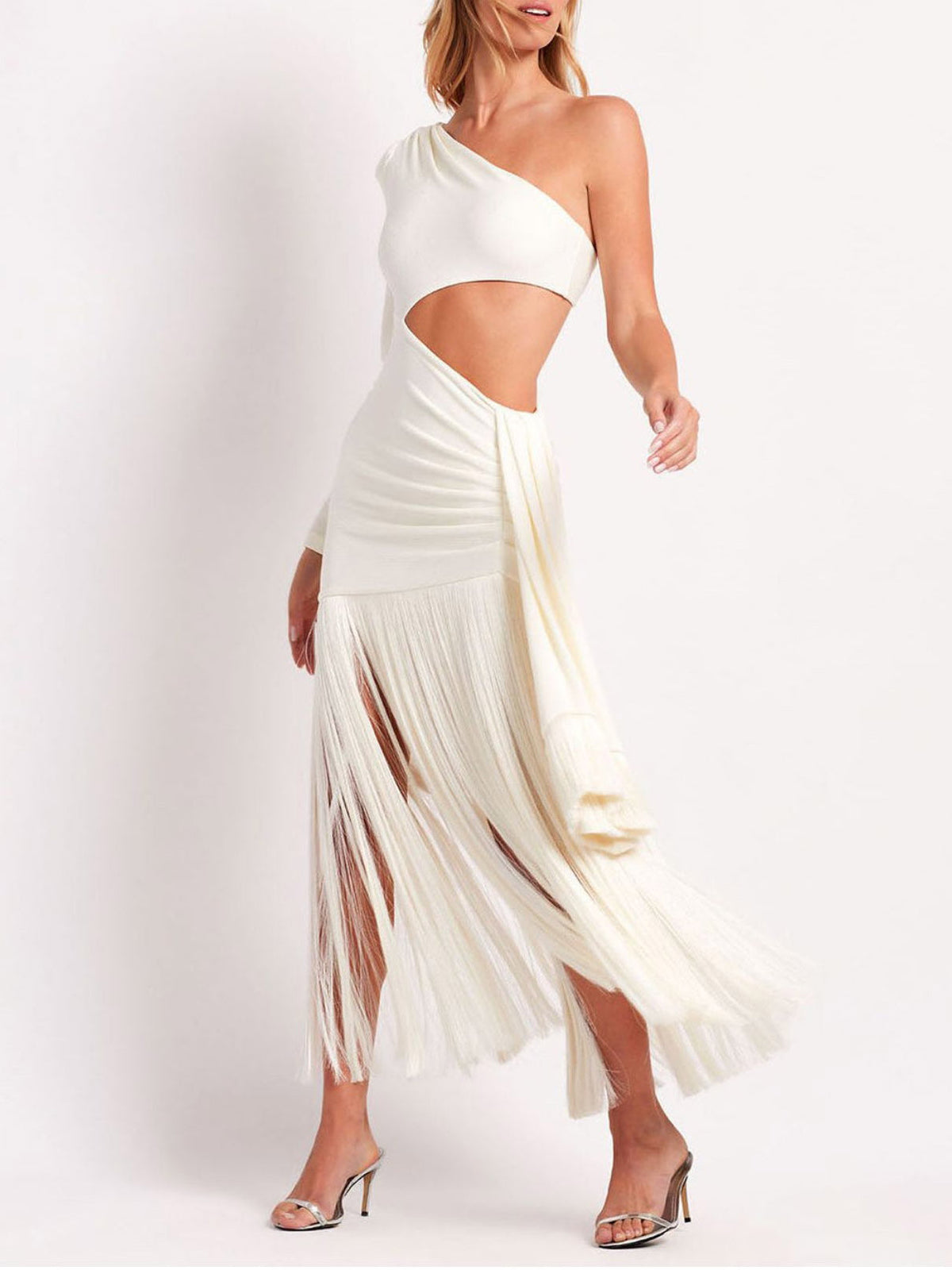 Lunar Fringe Dress