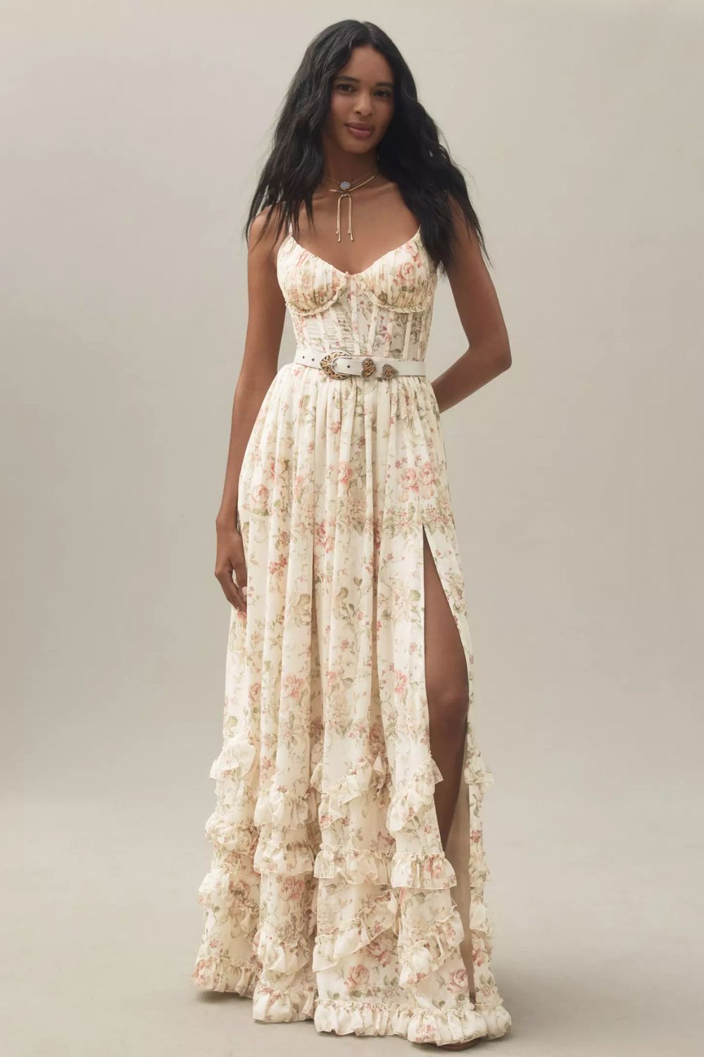 Rosalie Dress with Ruffles
