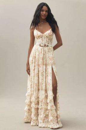 Rosalie Dress with Ruffles