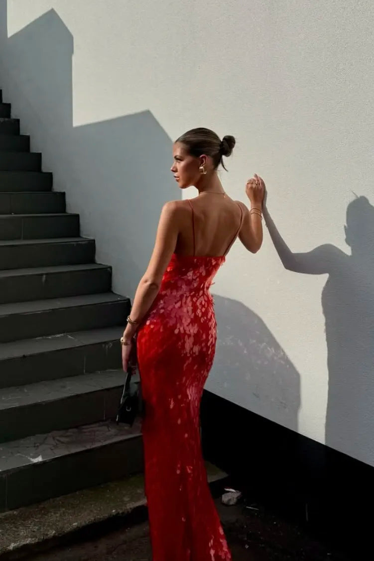 Sienna Sequin Slip Gown