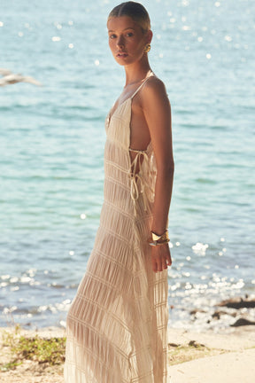Isla Maxi Dress - Ivory