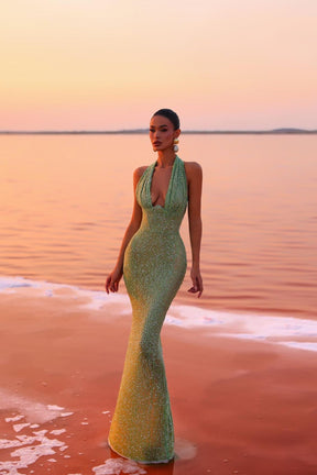 Emerald Goddess Dress
