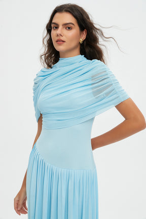 Oceanus Gown Dress - Blue