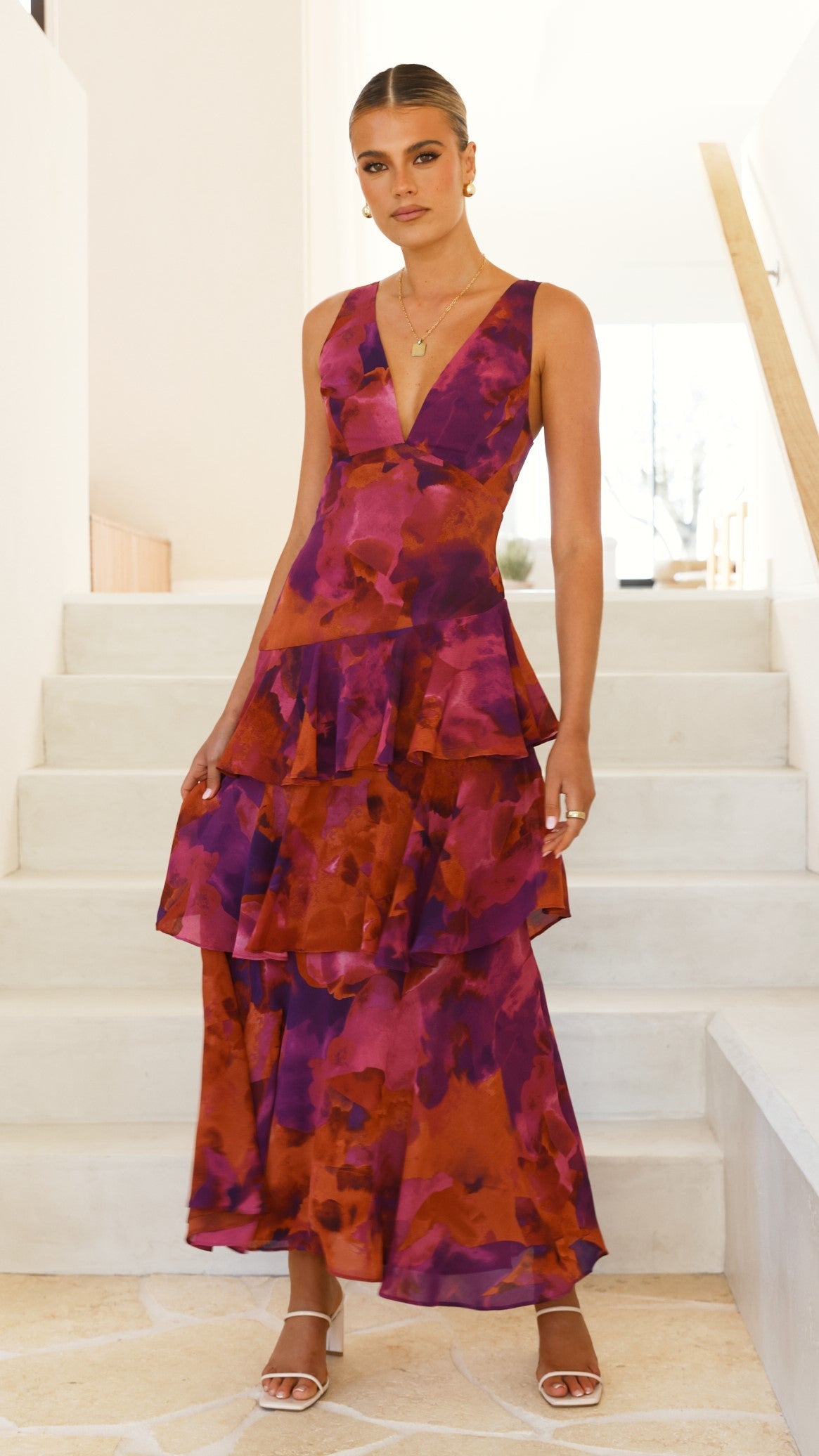 Violet Flame Dress