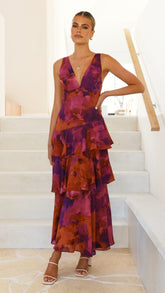 Violet Flame Dress