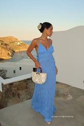 Isla Maxi Dress - Blue