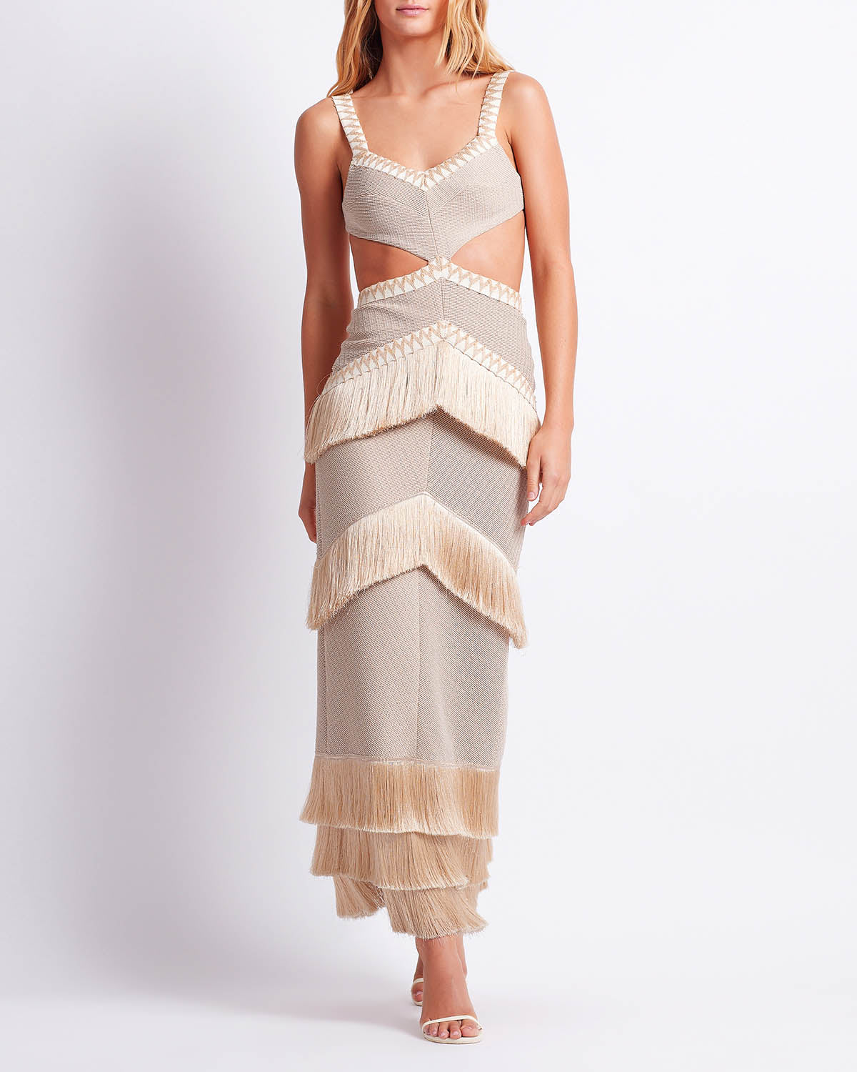 Solana Fringe Dress