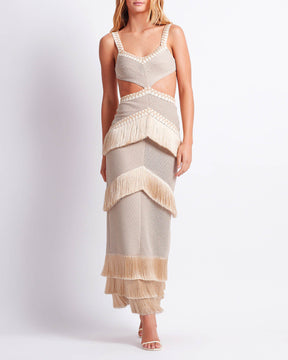 Solana Fringe Dress